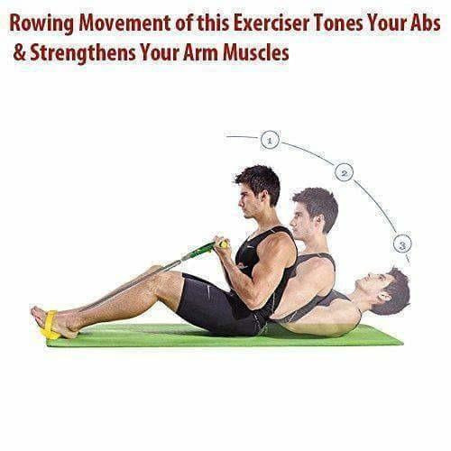 Tummy Trimmer Ab Exerciser With Inbuilt Hand Gripper