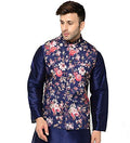 ABH Lifestyle Men's Floral Nehru Jacket