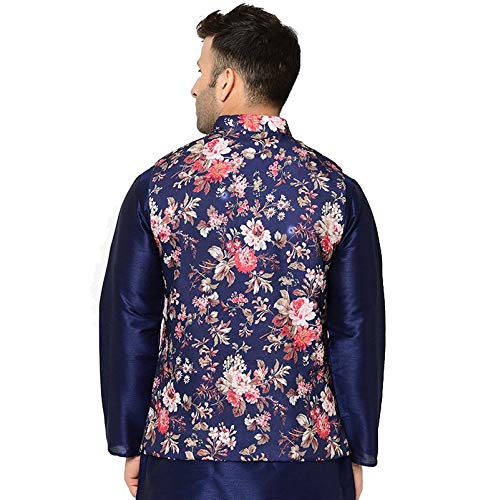 ABH Lifestyle Men's Floral Nehru Jacket