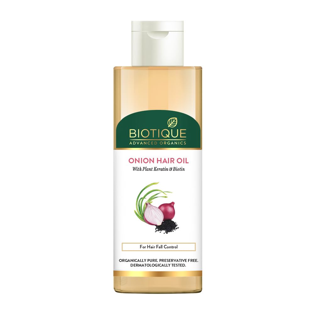 Biotique Advanced Organics Onion Black Seed No-Sticky No-Greasy Hair Oil