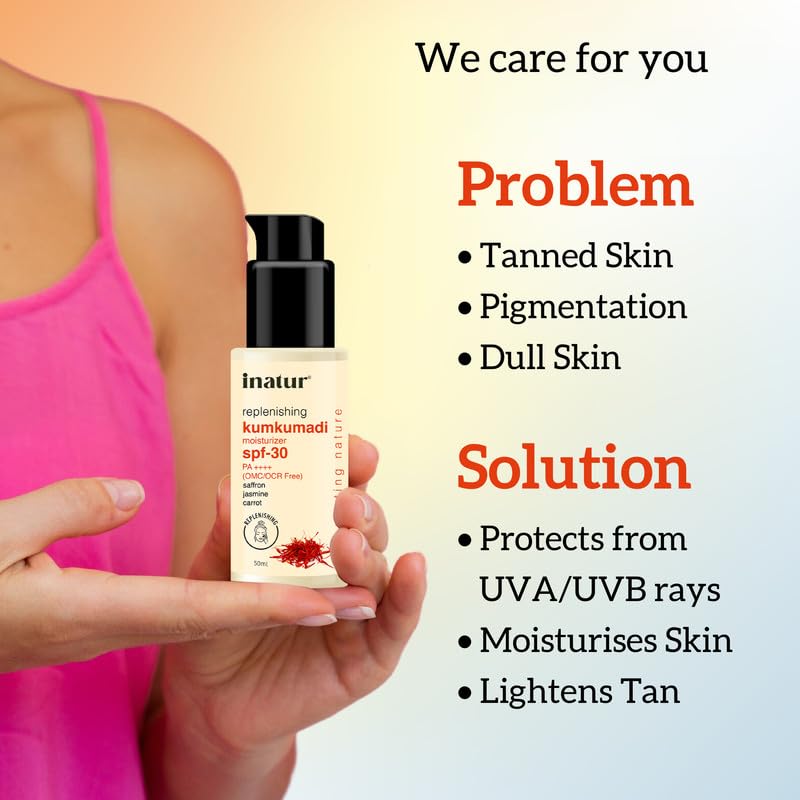 Inatur Kumkumadi Sun Protection Lotion SPF 30