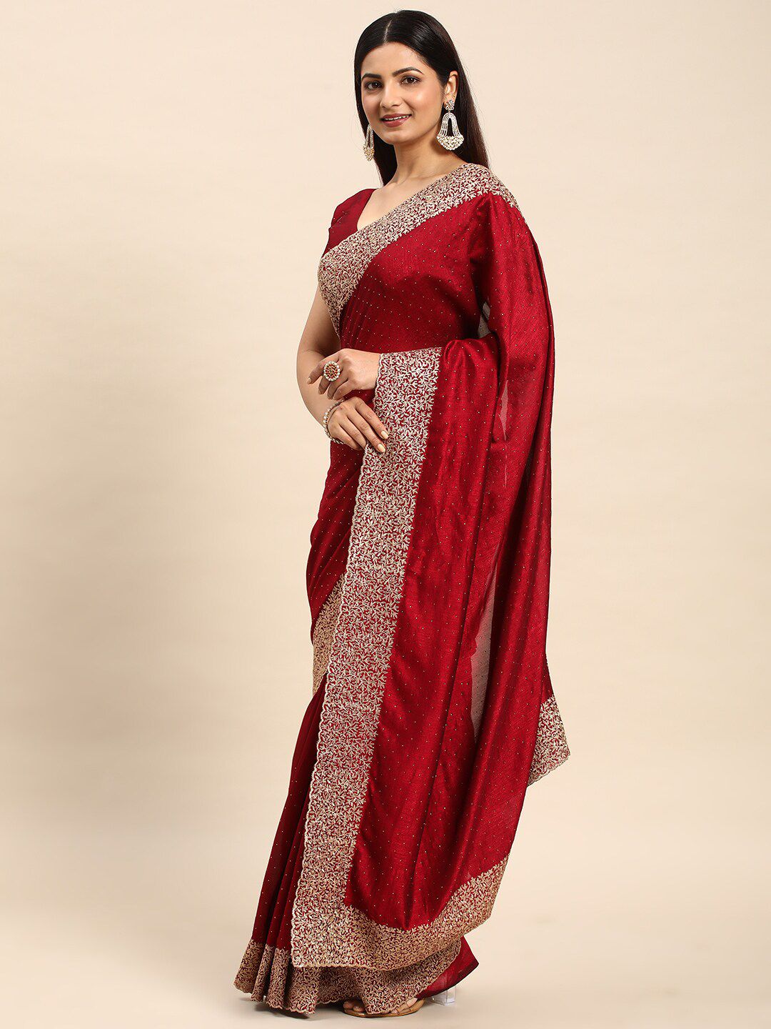kasee Embellished Embroidered Saree
