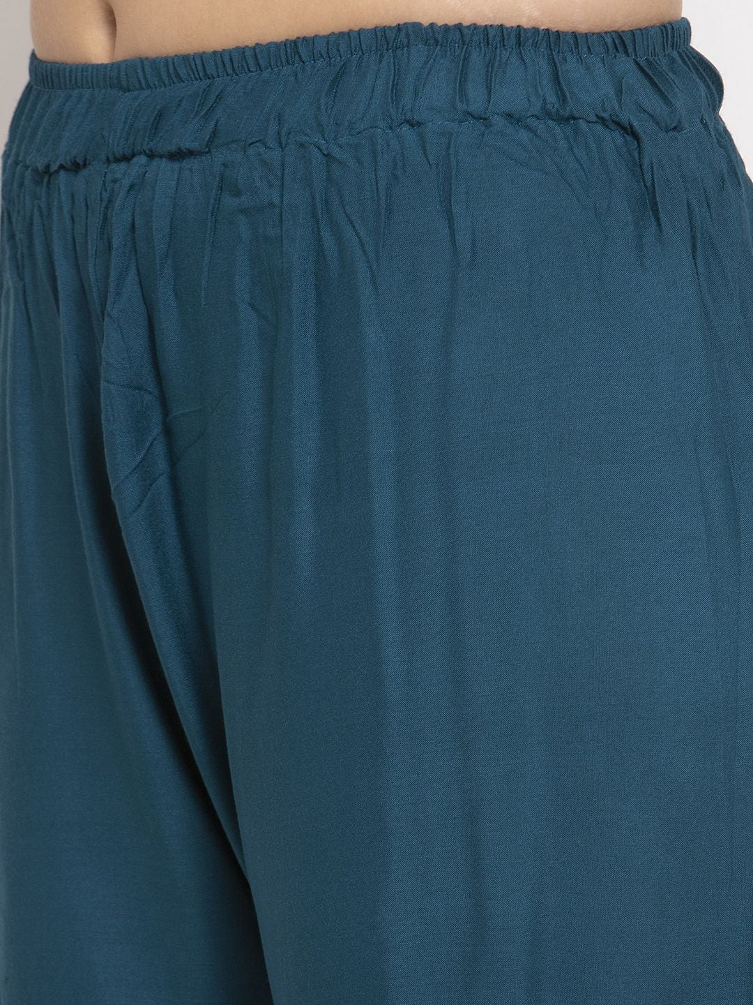 TAG 7 Women Pack Of 2 Solid Straight Palazzos