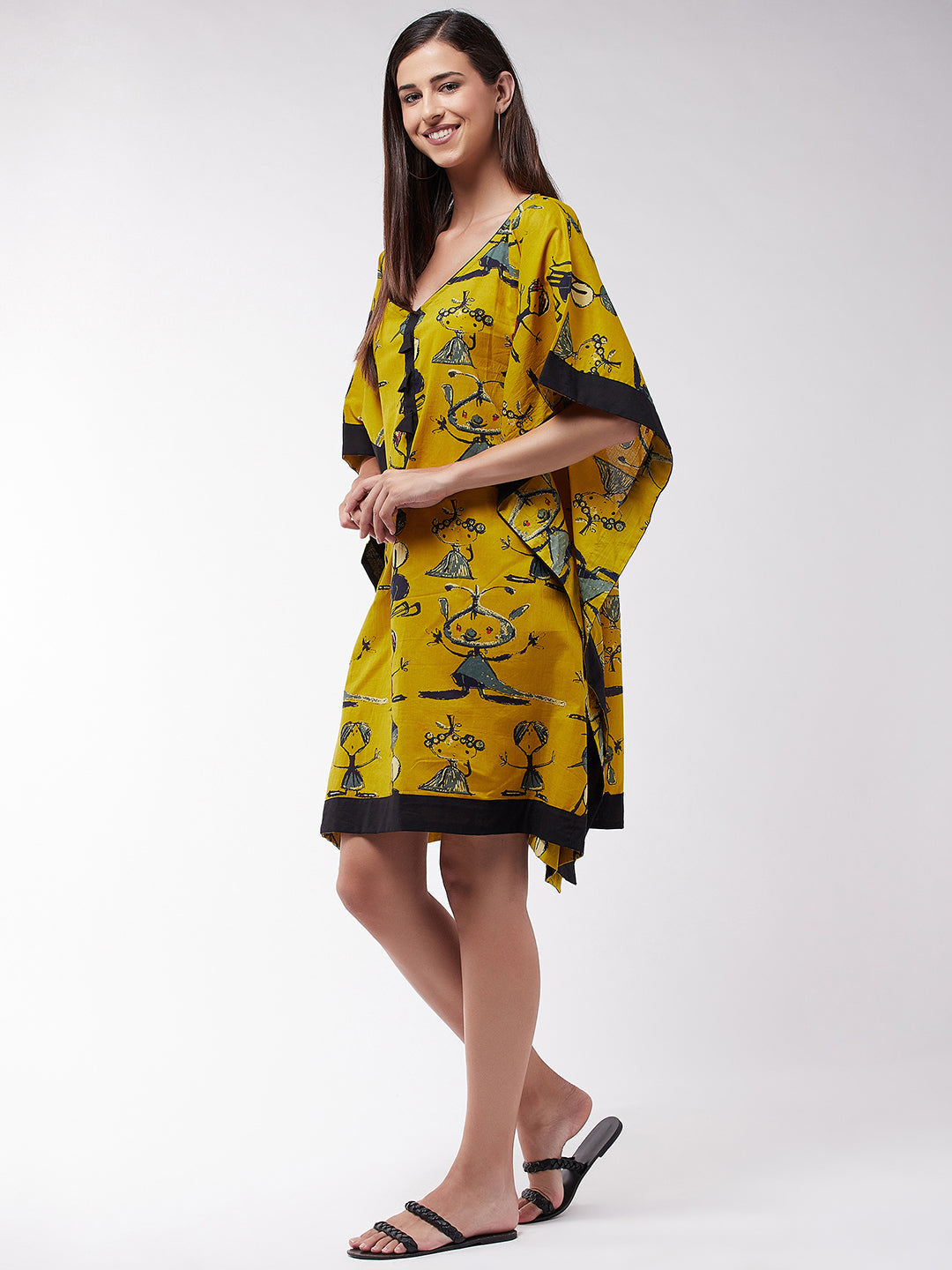 InWeave Women's Quirky Kaftan Top