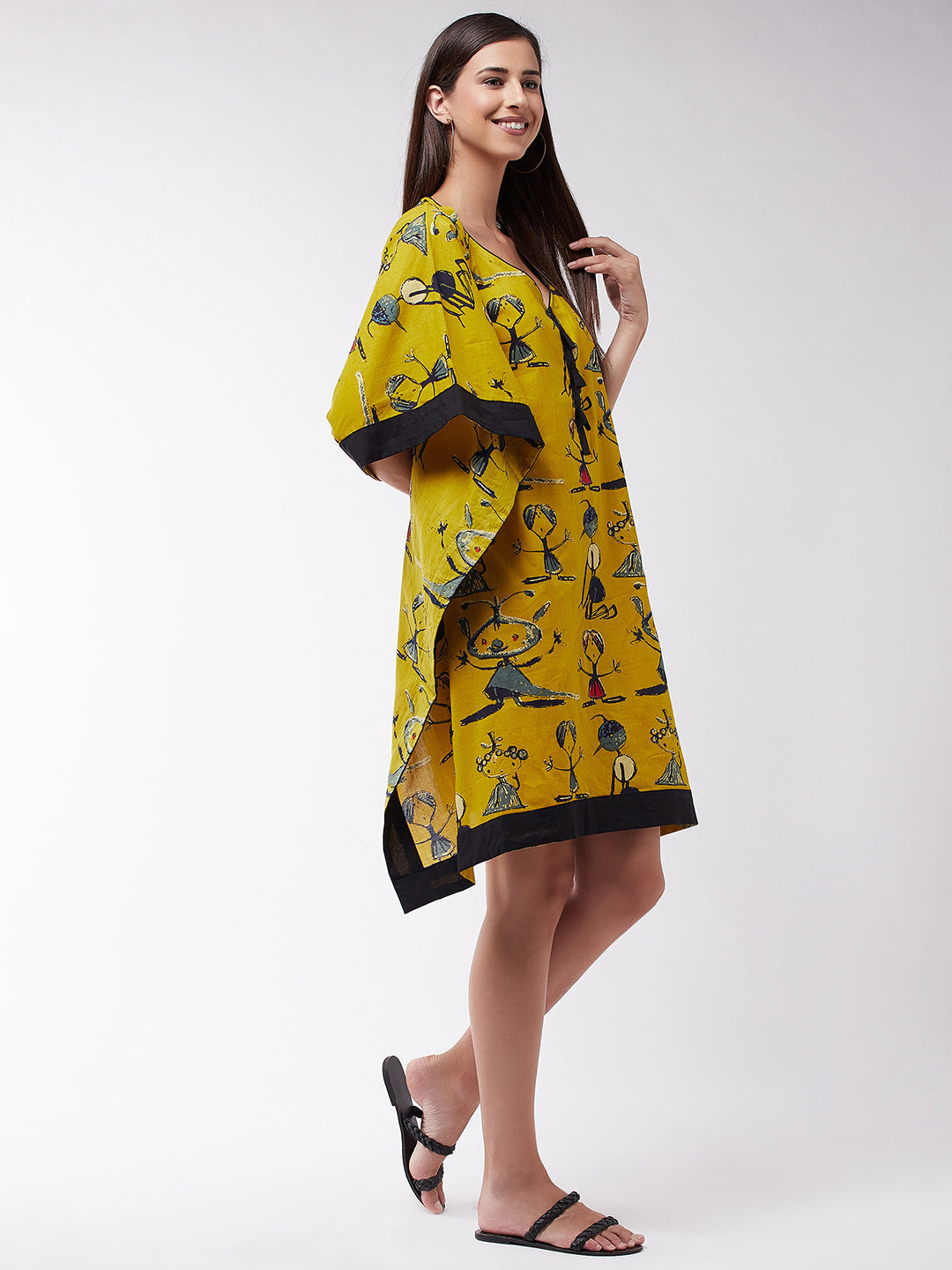 InWeave Women's Quirky Kaftan Top