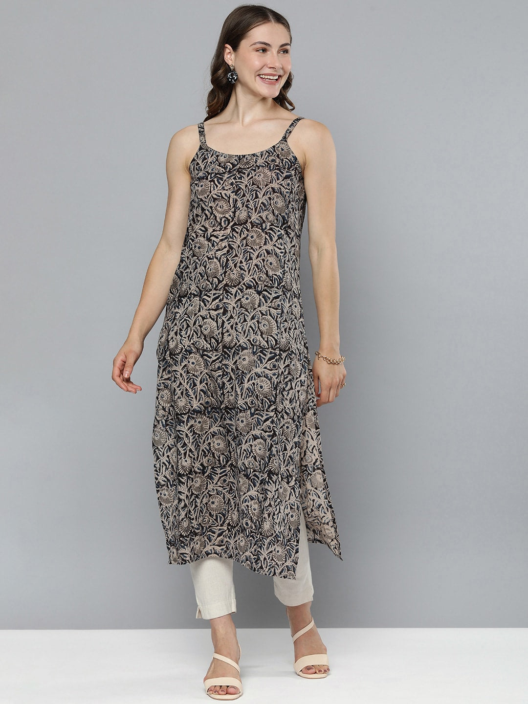 HERE&NOW Floral Printed Kurta
