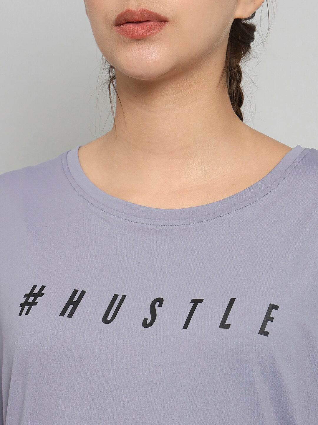 MKH Typography Printed Relaxed Fit Dri-Fit T-shirt