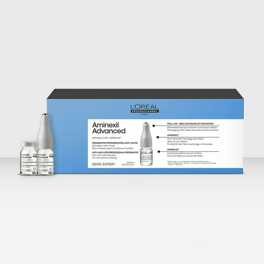 L'Oreal Paris Professionnel Scalp Advanced Anti-Hair Loss Activator Programme & Aminexil Advanced & With Omega 6