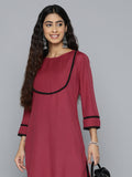 HERE&NOW Women Yoke Design Kurta