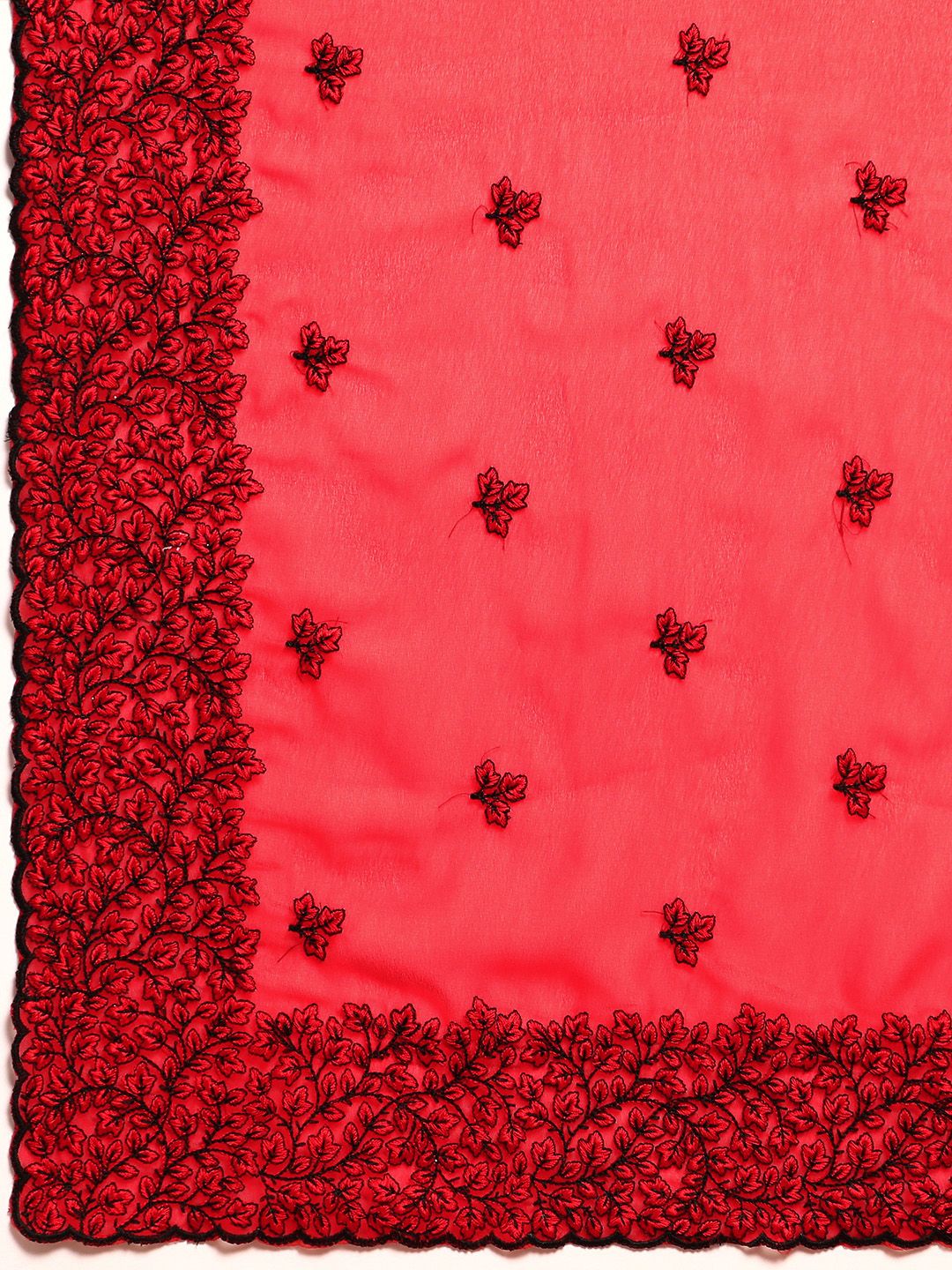 kasee Floral Pure Chiffon Saree