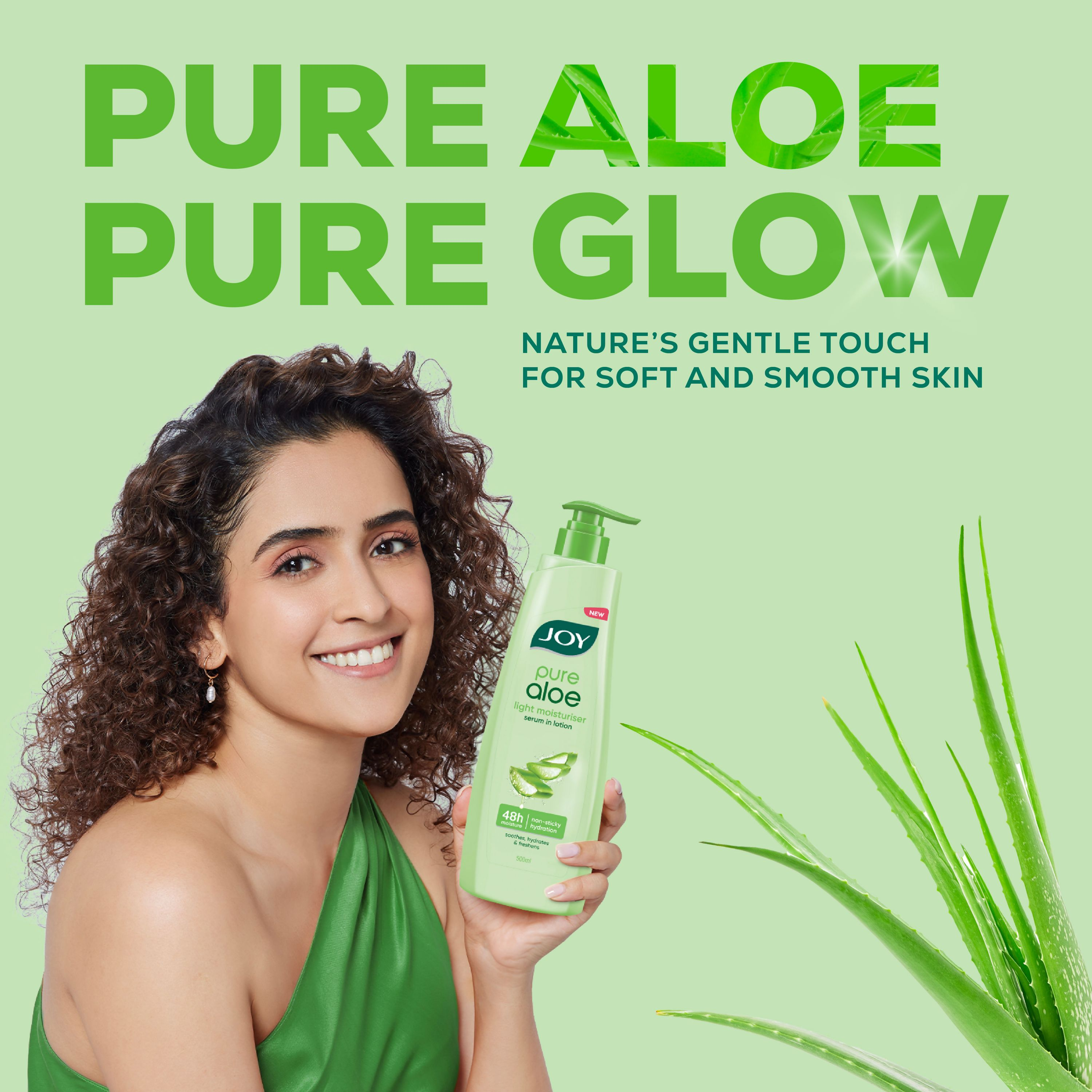 Joy Aloe Vera Serum Body Lotion