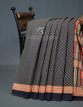Black Coloured Combination Printed Cotton Saree By Gayathri Reddy Designer Studio
