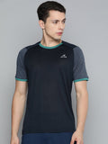 Alcis Men Colourblocked Dry Tech Slim Fit T-shirt