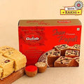 Krishna Designer Rakhi and Soan Papdi