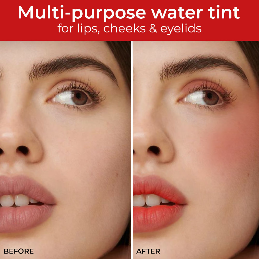 Just Herbs Water Baby Lip & Cheek Tint - Peachy Please