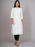 HERE&NOW Geometric Printed Kurta