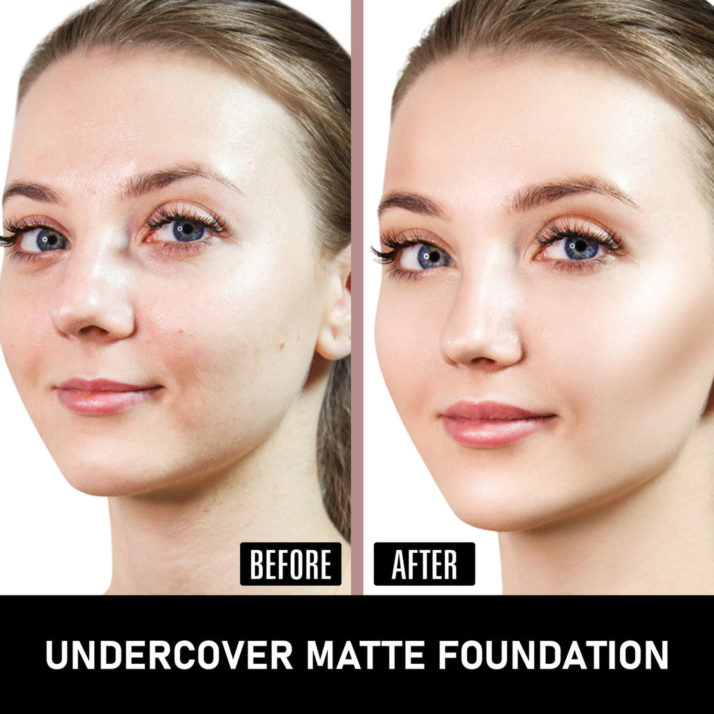 Matt Look Undercover 24Hr Full Coverage & Oil Control Matte Foundation - Beige