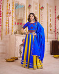 Monjolika Fashion Multicolor Viscose Cotton Navratri Chaniya Choli For Festival