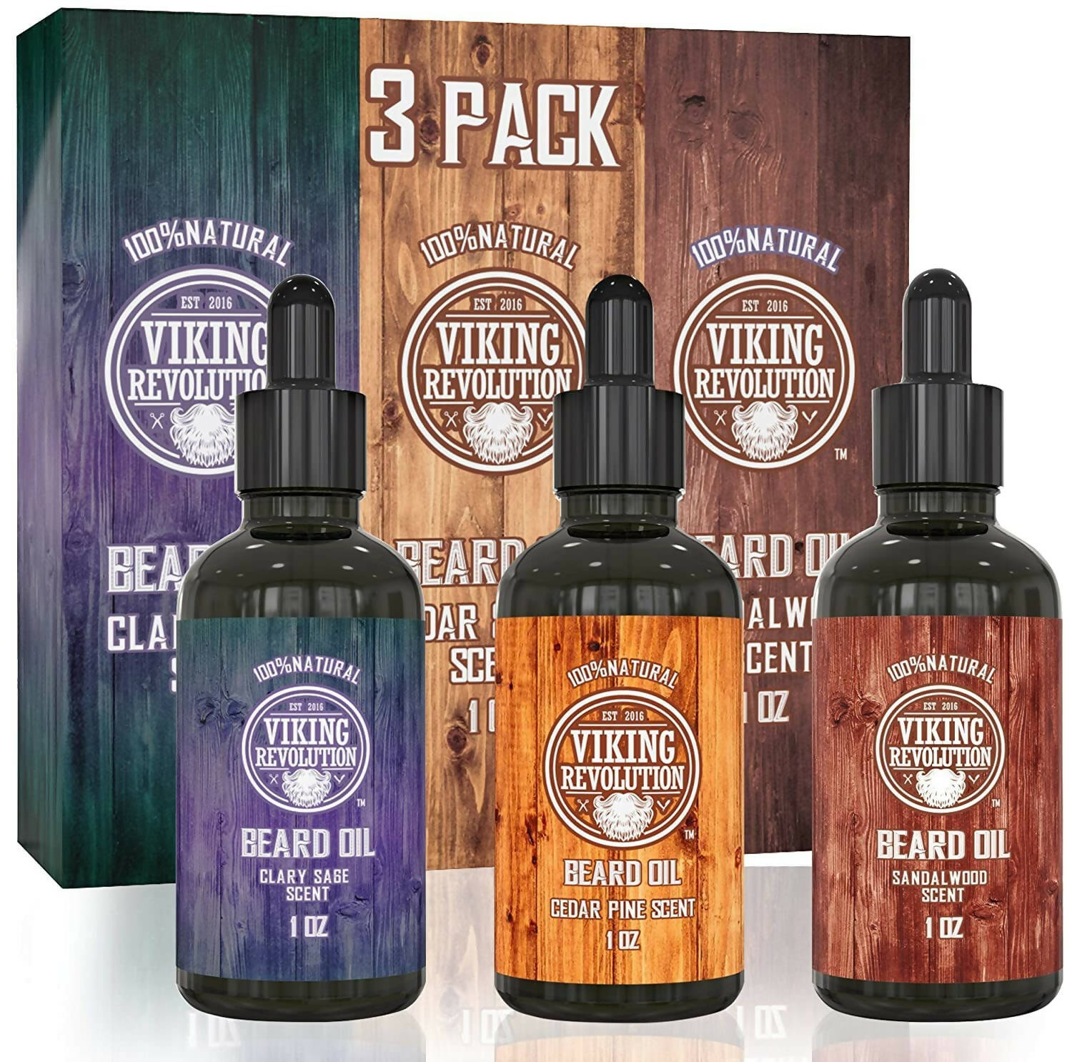 Viking Revolution Beard Oil Combo