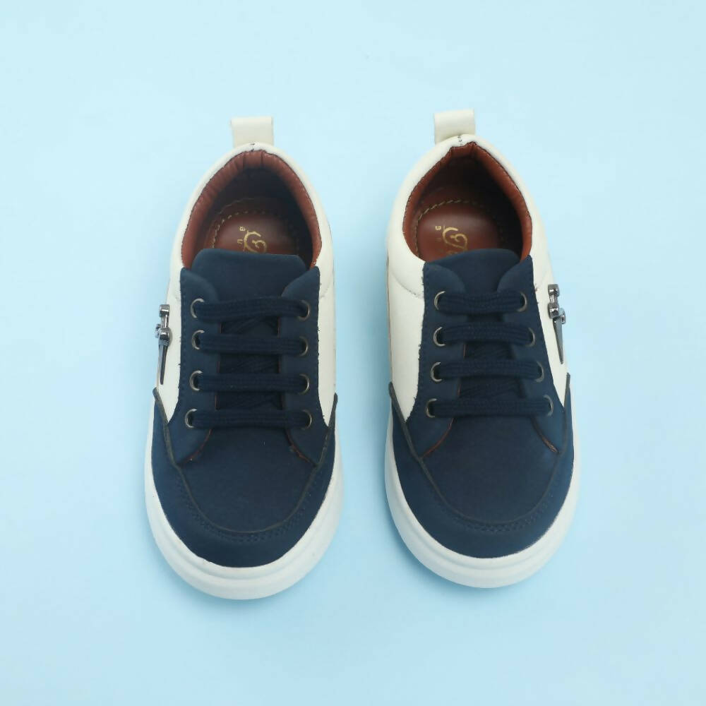 Tiny Bugs Boys Lace Up Casual Shoes - Blue