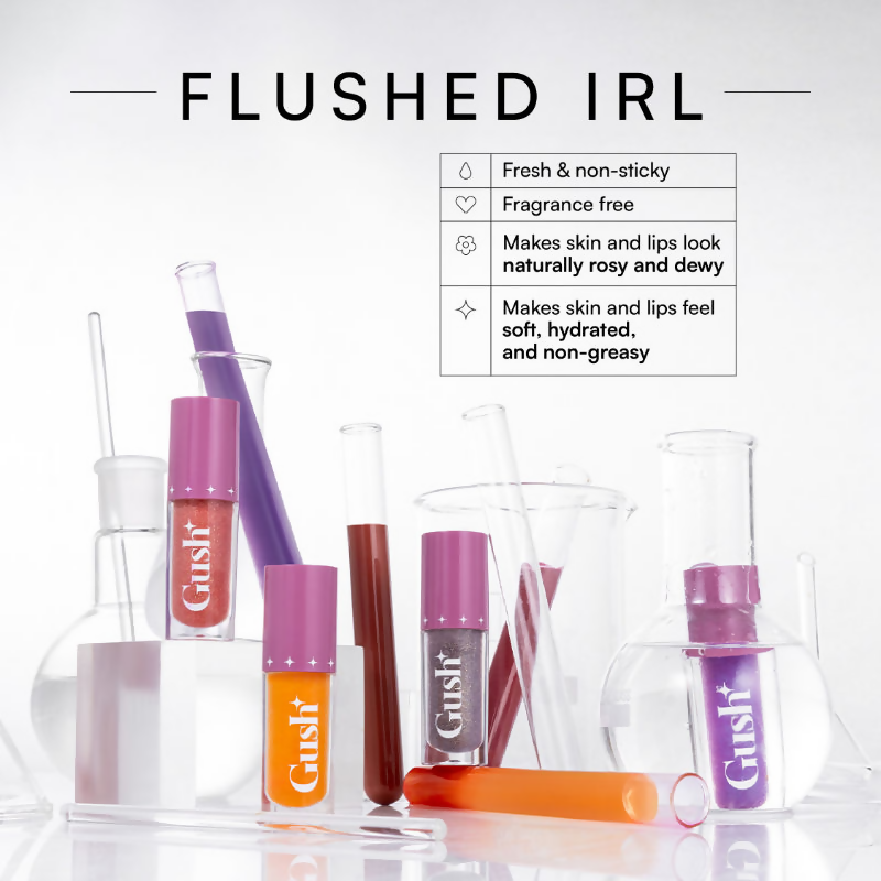 Gush Beauty H-Inched Transformative Glossy Lip Tint - Honey Melt