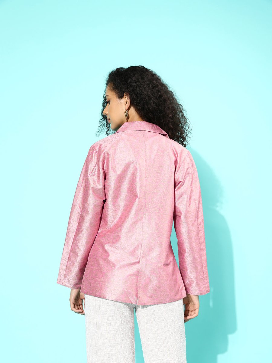 Ahalyaa Women Printed Blazer