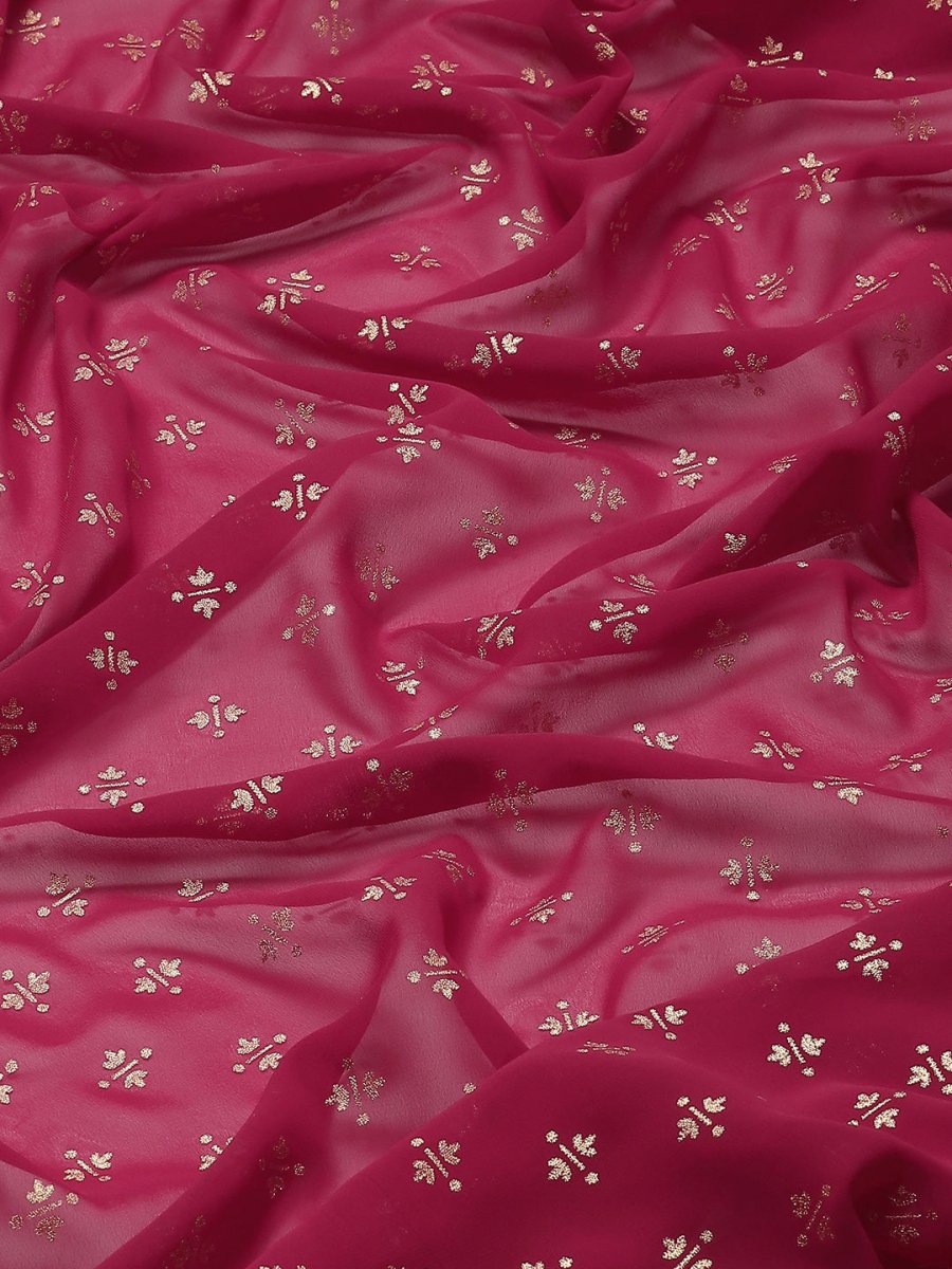 Ahalyaa Printed Ready To Wear Ruffles Saree