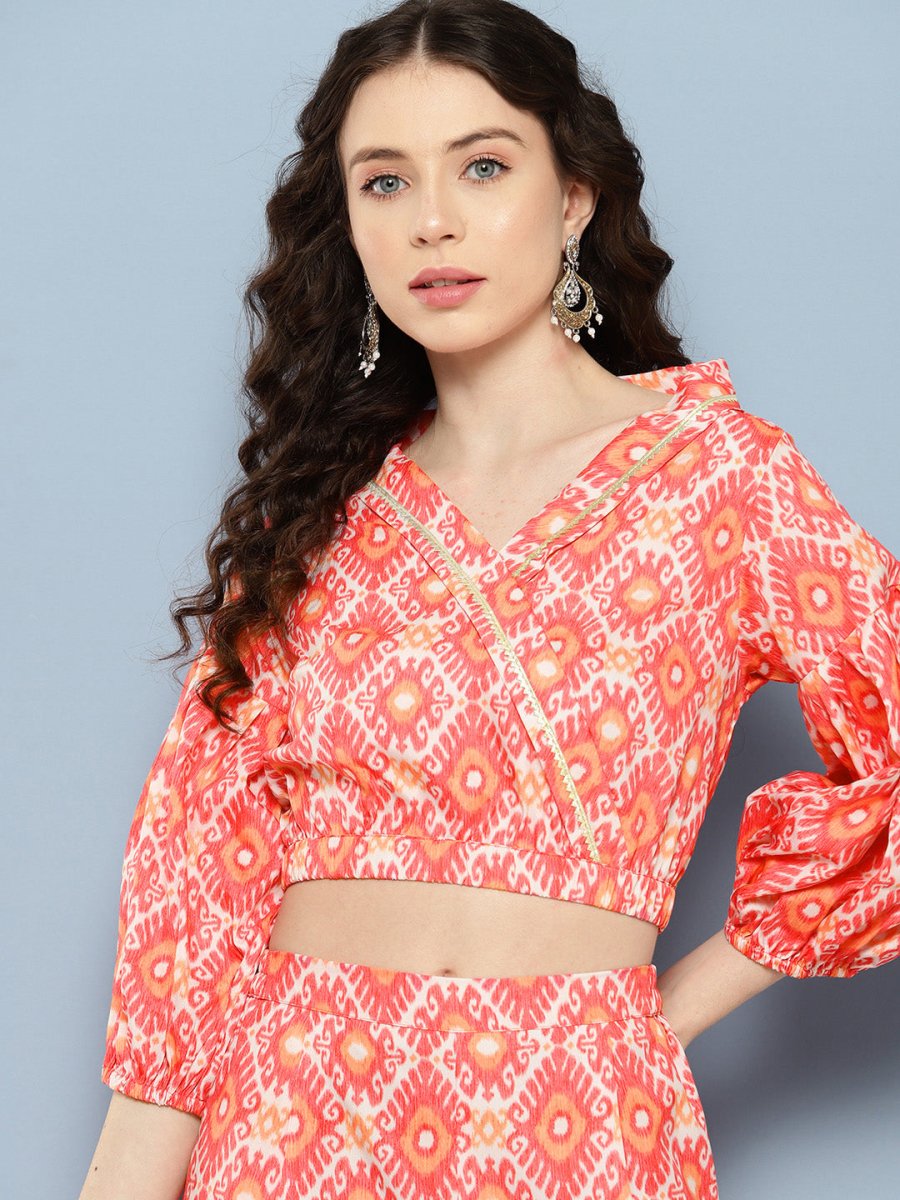 Ahalyaa Printed Ethnic Co-Ords