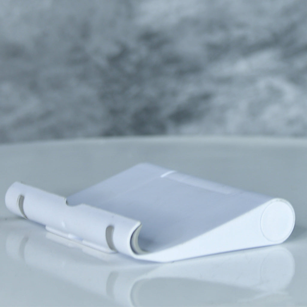 Sowpeace / Adjustable White Tablet Stand | Trendy Desk Accessory