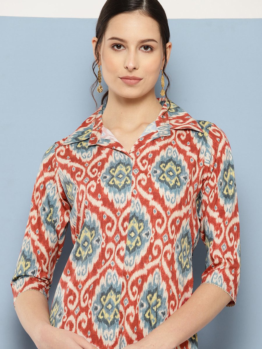 Ahalyaa Printed Ethnic Co-Ords