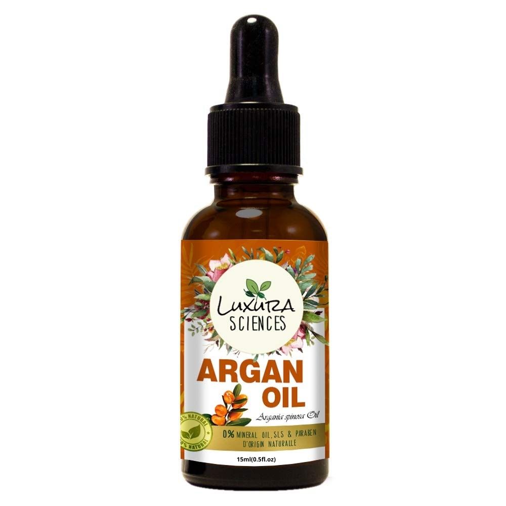 Luxura Sciences Organic Essential Oils for Skin Brightening & Tightening - Rosehip Oil, Argan Oil, Grape Seed Oil, Turmeric Oil, Vitamin E Oil