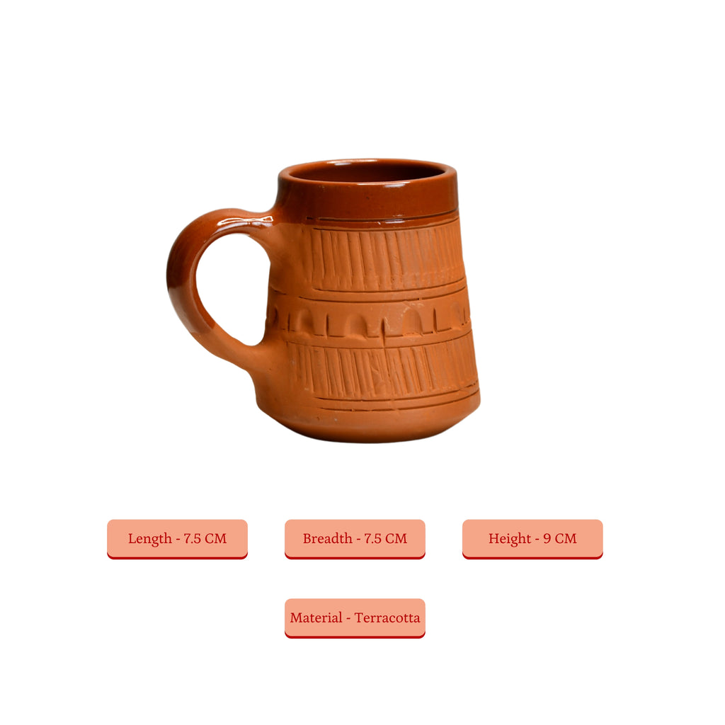 Sowpeace Traditional Terracotta Coffee mugs