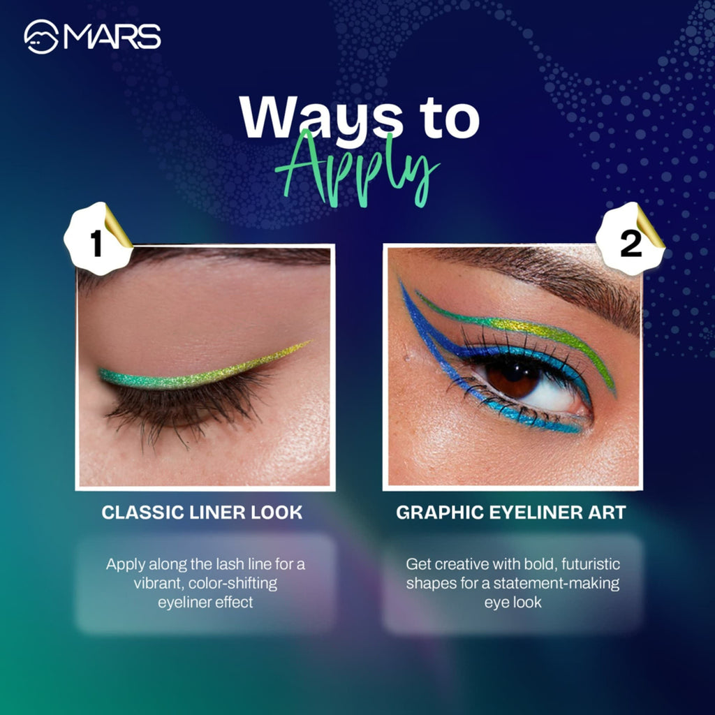 MARS Cosmetics Northern Lights Liquid Eyeliner - 02-solar Flare