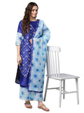 Ahalyaa Women's Traditional wear Kurta Set - Royal Blue