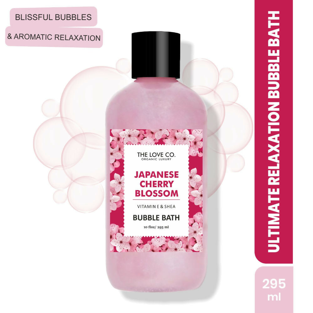 The Love Co Japanese Cherry Blossom Bubble Bath