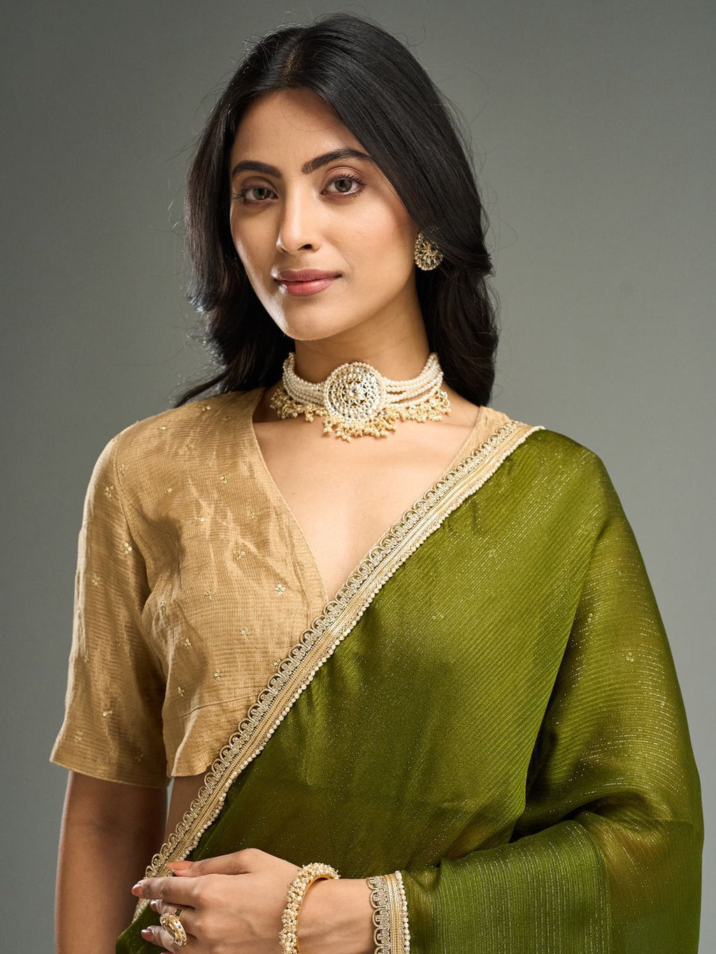 kasee Embellished EmbroideredSaree