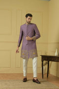 Majestic Purple Marvel Sherwani by Hilo Design