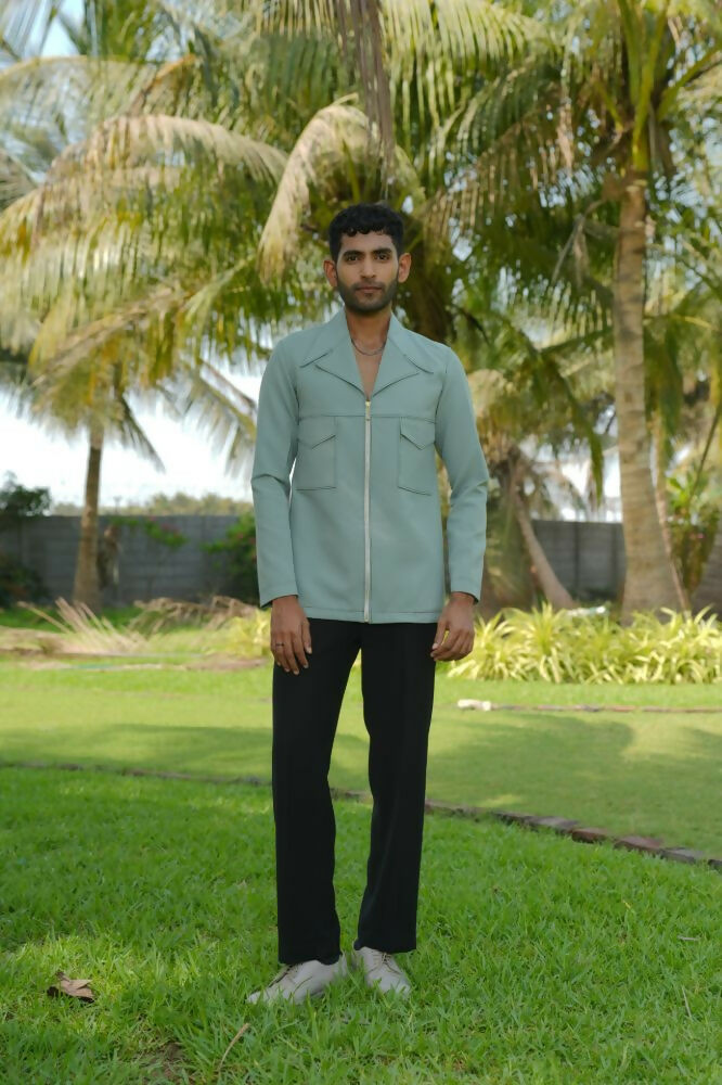 Sandrift Olive Shacket by Hilo Design