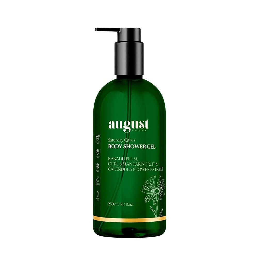 August Bioscience Saturday Citrus Body Shower Gel