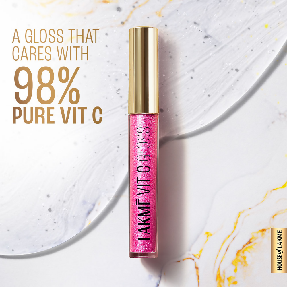 Lakme Superglow Vit C Gloss - Cherry Red