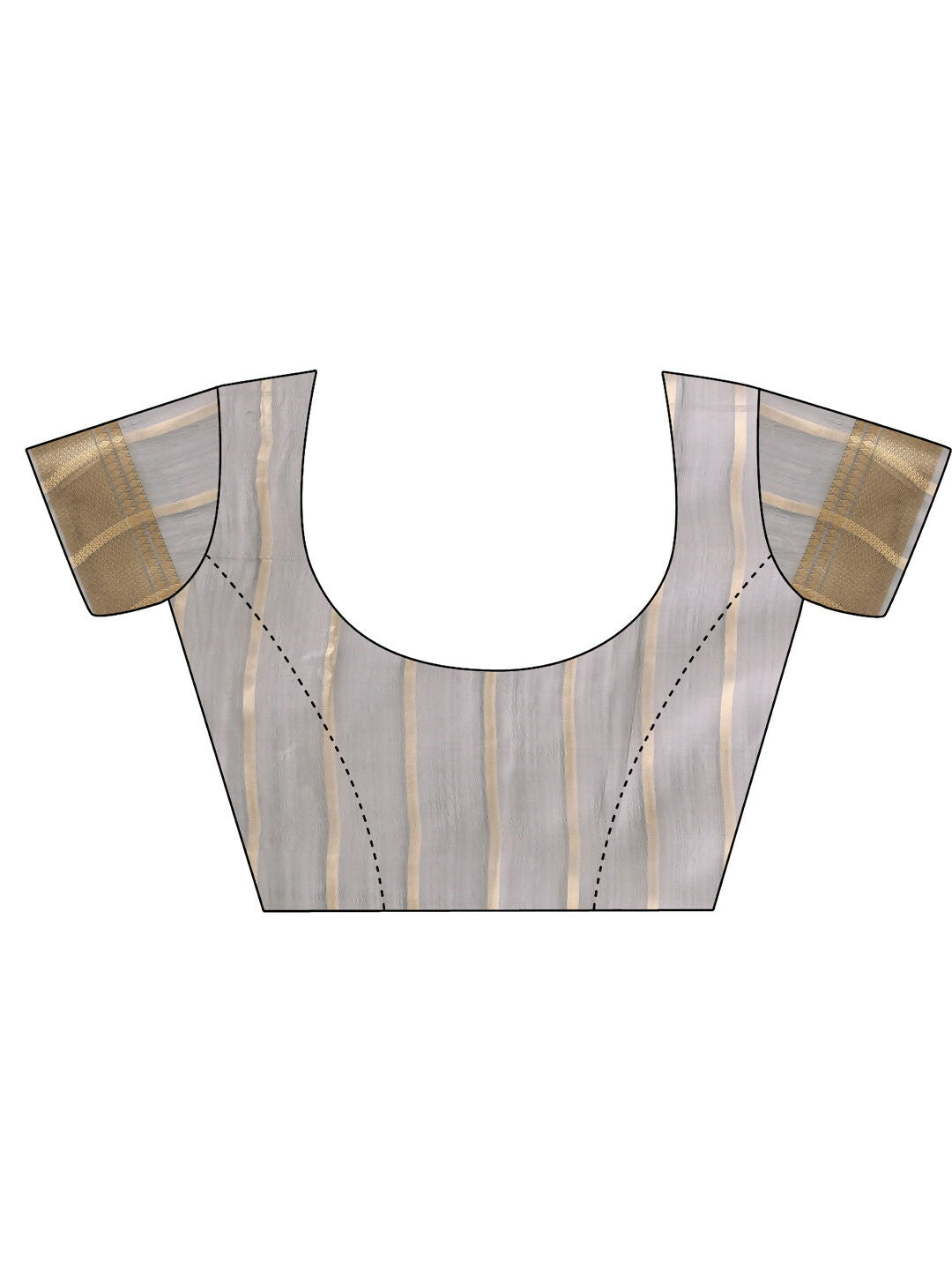 Shree Shyam Fashion Organza Grey Saree