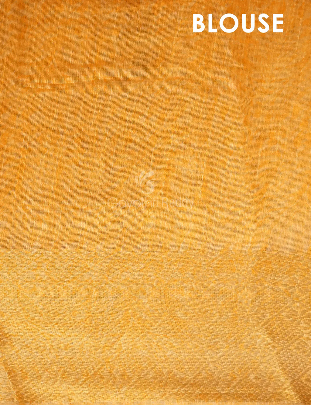 Baby Pink Colour With Golden Blouse Floral Print Semi Chanderi Saree By Gayathri Reddy Designer Studio