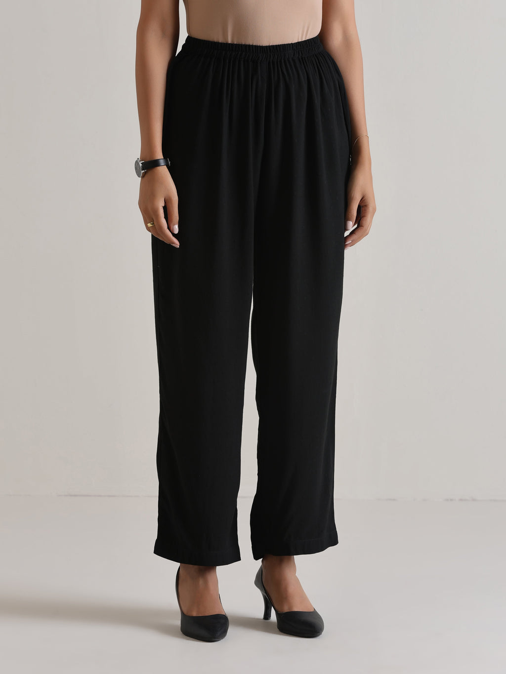 trueBrowns Black Sleeveless Co-Ord Set