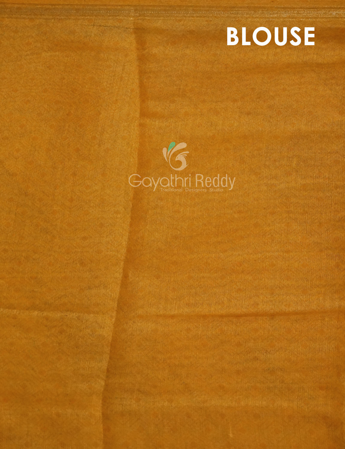 Ink Blue Printed Semi Chanderi Saree By Gayathri Reddy Designer Studio