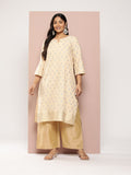 Sztori Plus Size Ethnic Motifs Printed Kurta