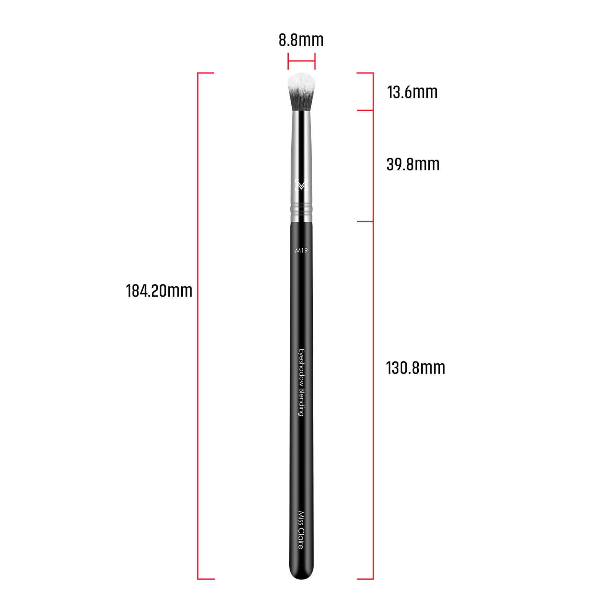 Miss Claire M19 - Eyeshadow Blending Brush - Chrome