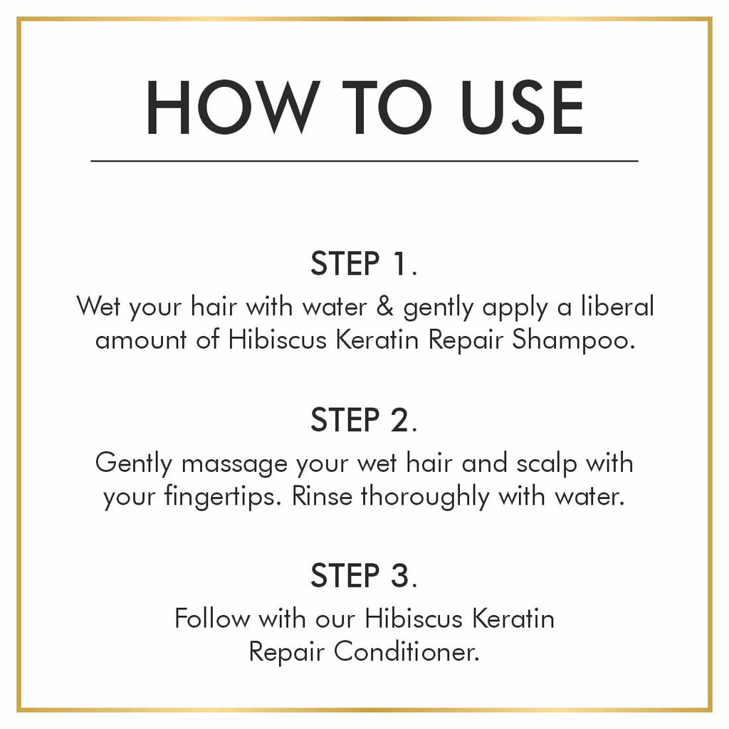 Nuerma Science Hibiscus Hair Shampoo with Keratin Repair (SLS Free)