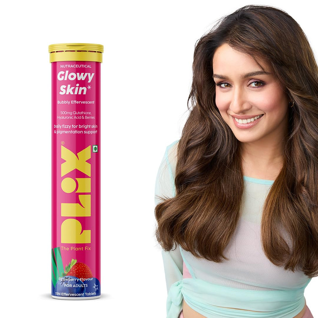 PLIX The Plant Fix Skin Hydration Combo - Hyaluronic Acid And Skin Glow Glutathione