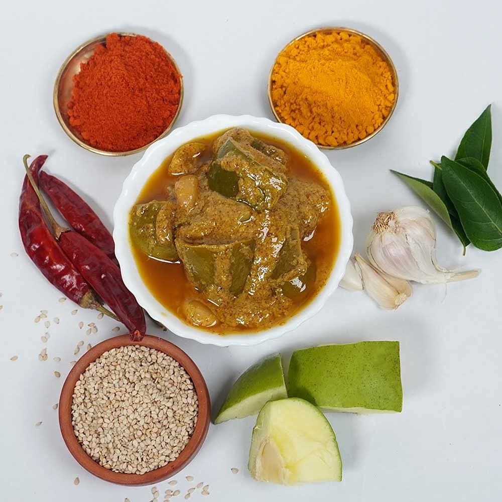 Madhura Pickles Nuvvulu Avakai Pickle