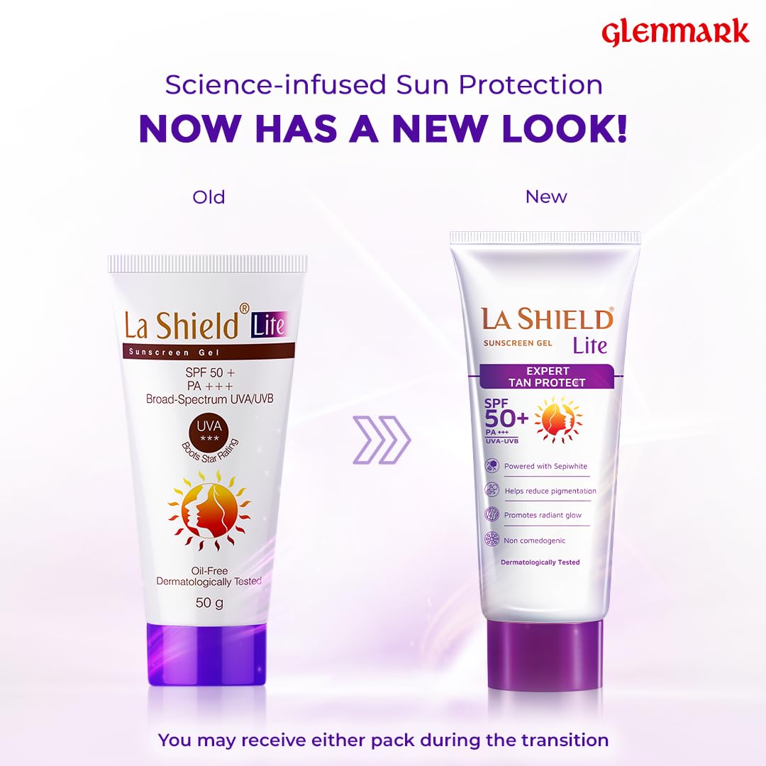 La Shield Lite SPF 50 PA+++ Mineral Sunscreen Gel